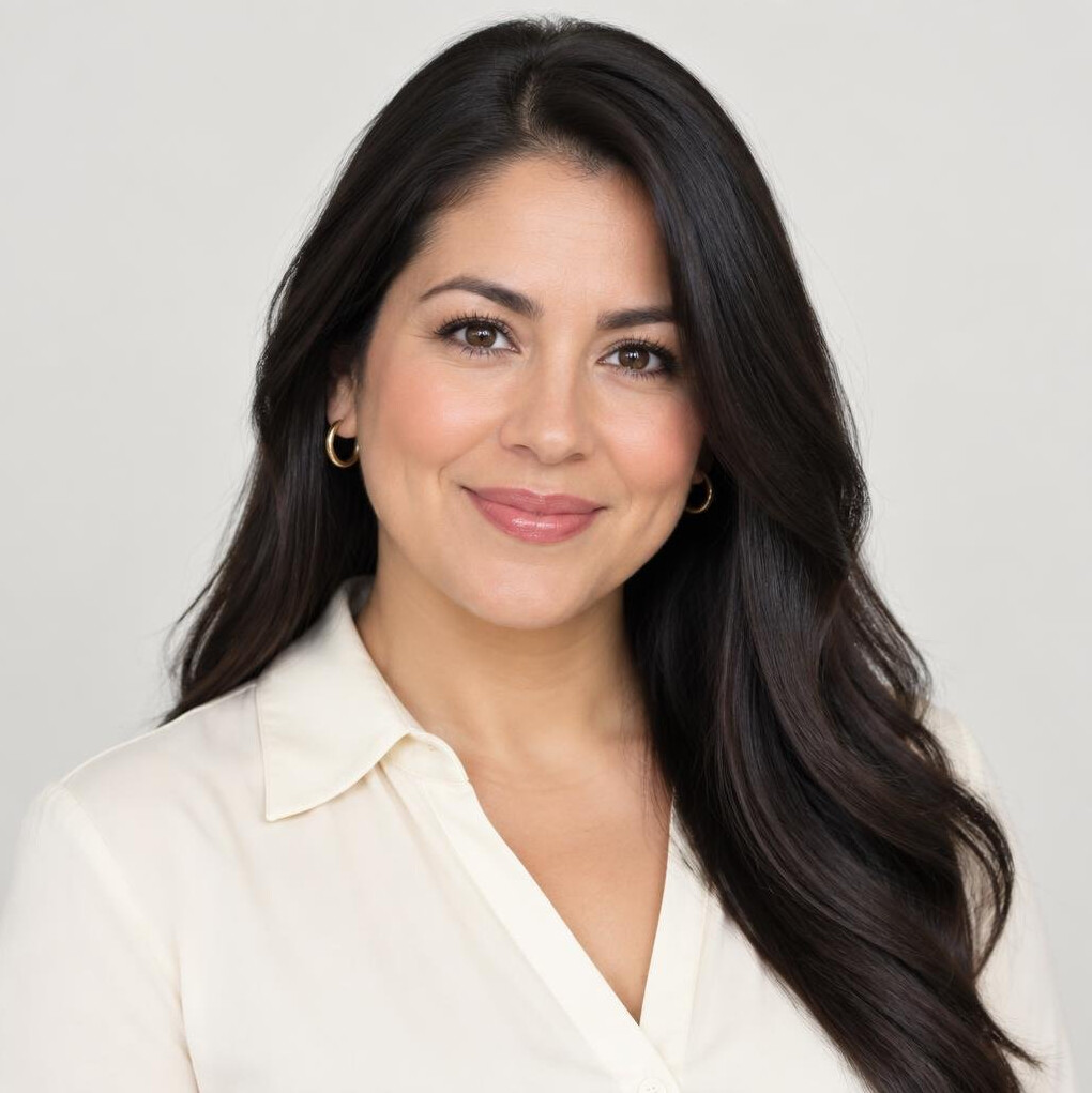 Portrait of a female faculty member in business casual attire